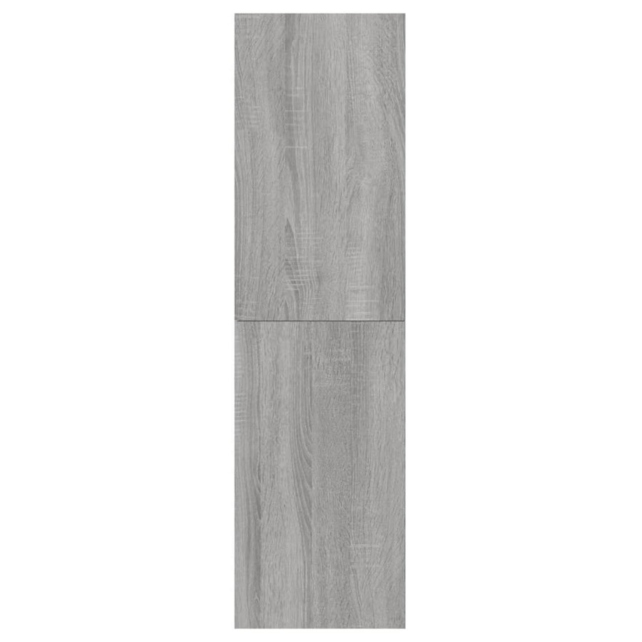 Tv-wandmeubel 30,5x30x110 cm grijs sonoma eikenkleurig 1 30.5 x 30 x 110 cm Grijs sonoma