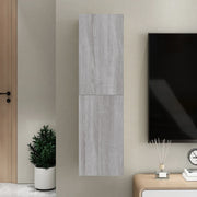 Tv-wandmeubel 30,5x30x110 cm grijs sonoma eiken