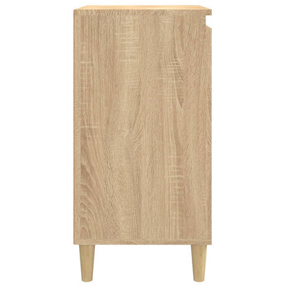 Nachtkastjes 2 St 40X35X70 Cm Bewerkt Hout Sonoma Eikenkleurig