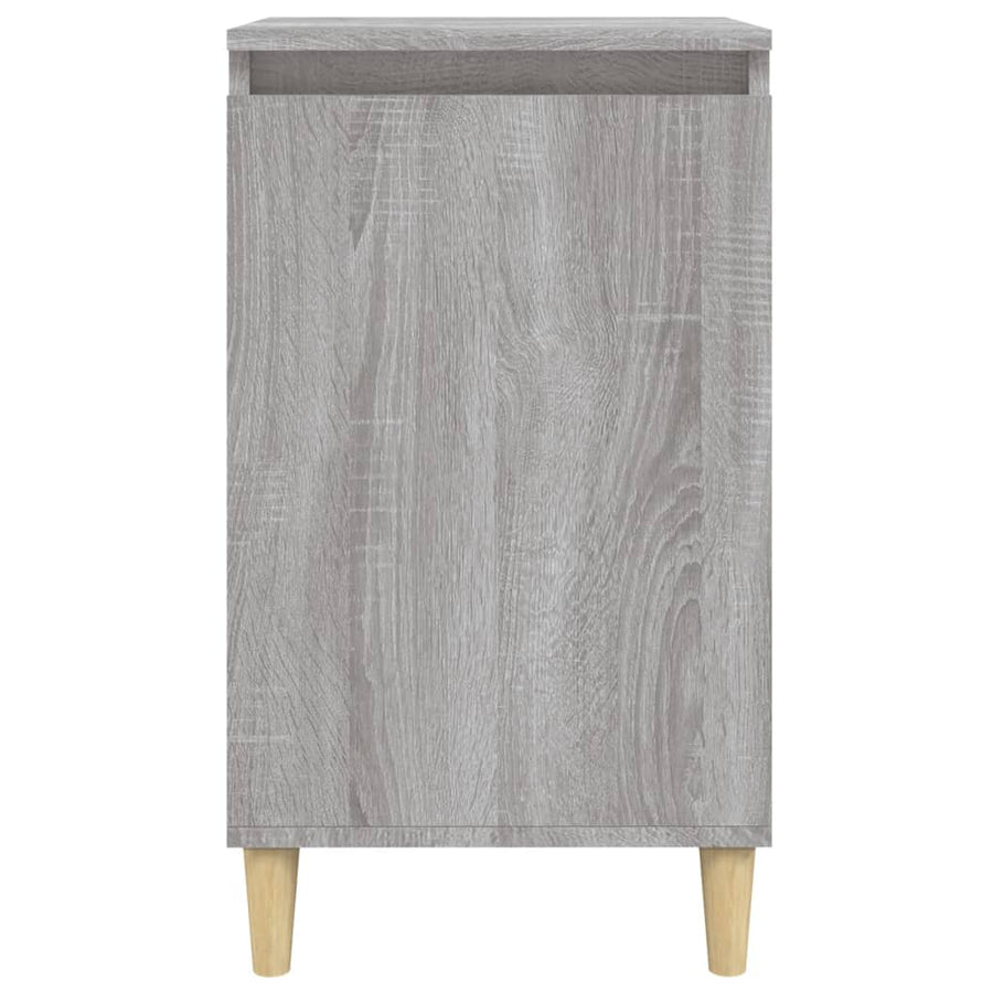 Nachtkastjes 2 St 40X35X70 Cm Bewerkt Hout Grijs Sonoma Eiken
