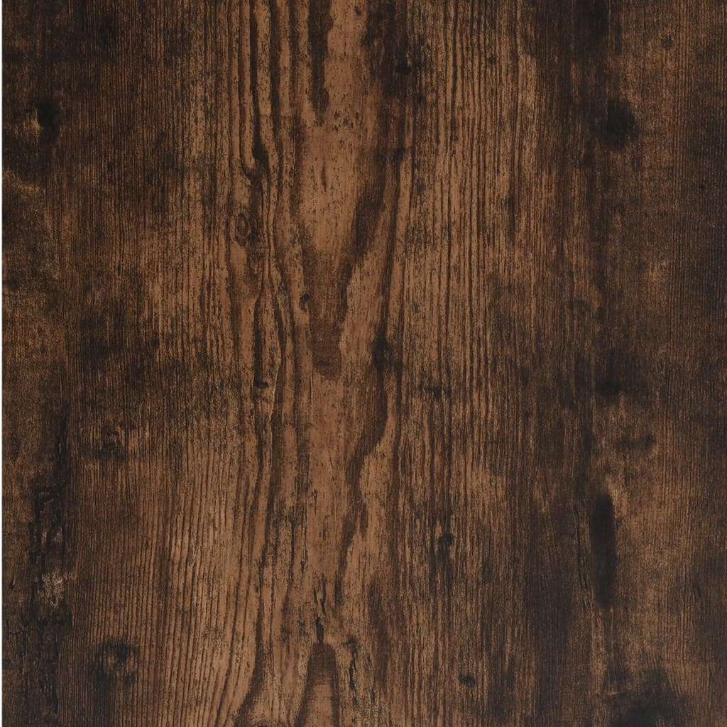 Nachtkastje 40X35X70 Cm Bewerkt Hout Gerookt Eikenkleurig