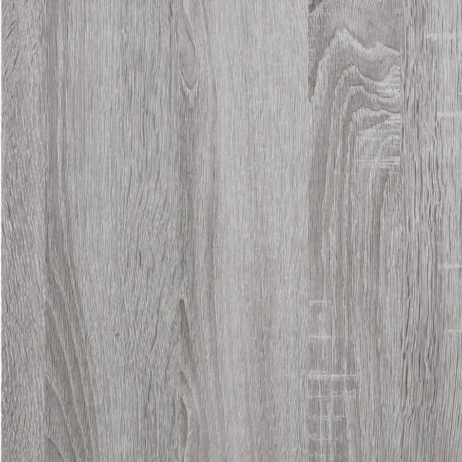 Nachtkastje 40X35X70 Cm Bewerkt Hout Grijs Sonoma Eikenkleurig