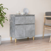 Sideboard 60x35x70 cm engineered wood concrete grey
