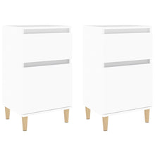 Nachtkastjes 2 St 40X35X70 Cm Wit