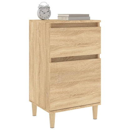 Nachtkastje 40X35X70 Cm Kleurig 1 Sonoma eiken