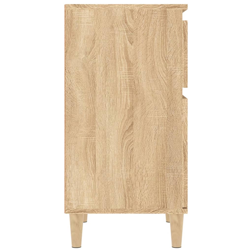 Nachtkastje 40X35X70 Cm Kleurig 1 Sonoma eiken