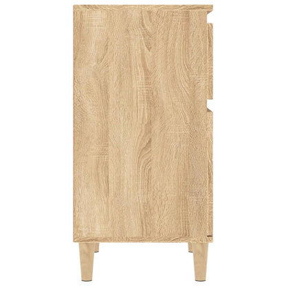 Nachtkastje 40X35X70 Cm Kleurig 1 Sonoma eiken