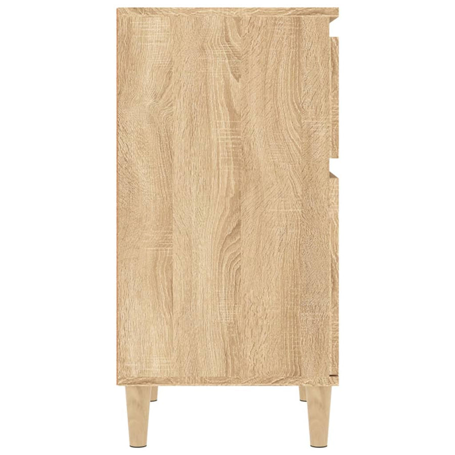 Nachtkastje 40X35X70 Cm Kleurig 1 Sonoma eiken
