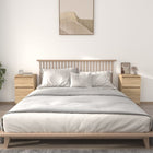 Nachtkastjes 2 st 40x35x70 cm bewerkt hout sonoma eiken
