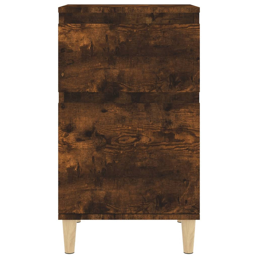 Nachtkastjes 2 St 40X35X70 Cm Gerookt Eikenkleurig