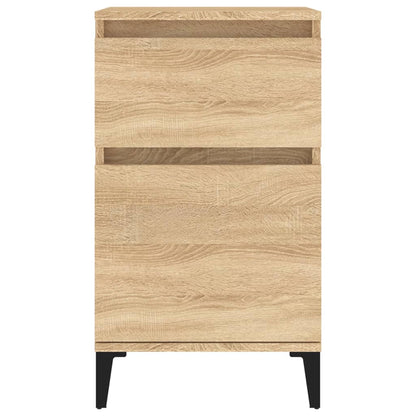 Nachtkastjes 2 St 40X35X70 Cm Bewerkt Hout Sonoma Eikenkleurig