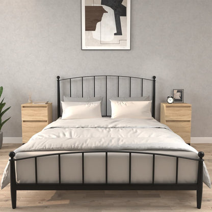 Nachtkastjes 2 St 40X35X70 Cm Bewerkt Hout Sonoma Eikenkleurig