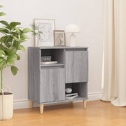 Dressoir 60x35x70 cm grijs sonoma eiken