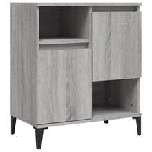 Dressoir 60X30X75 Cm Bewerkt Hout Grijs Sonoma Eikenkleurig