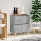 Sideboard 60x35x70 cm engineered wood concrete grey