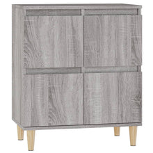Dressoir 60X30X75 Cm Bewerkt Hout Grijs Sonoma Eikenkleurig