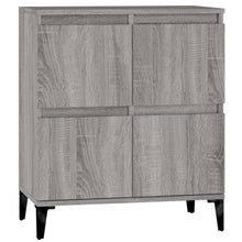 Dressoir 60X30X75 Cm Bewerkt Hout Grijs Sonoma Eikenkleurig
