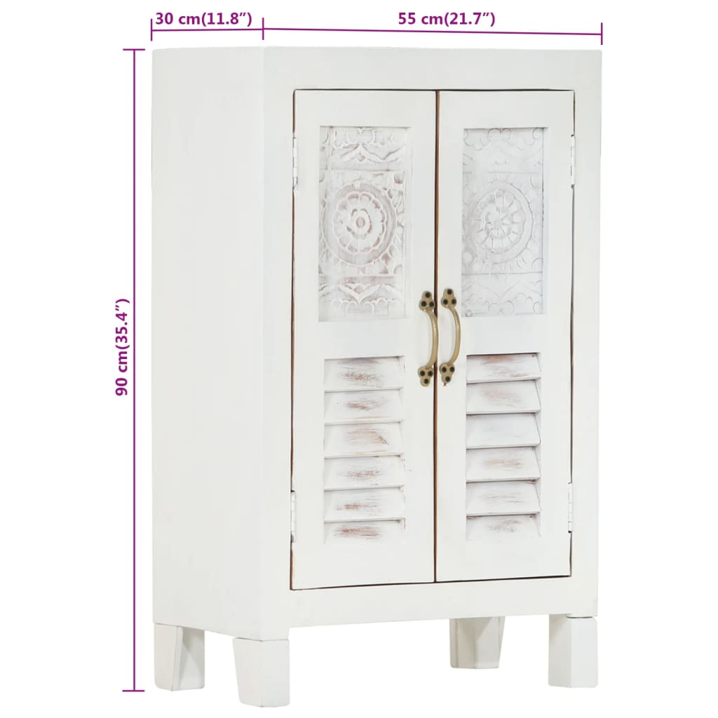Dressoir 55x30x90 cm massief acaciahout