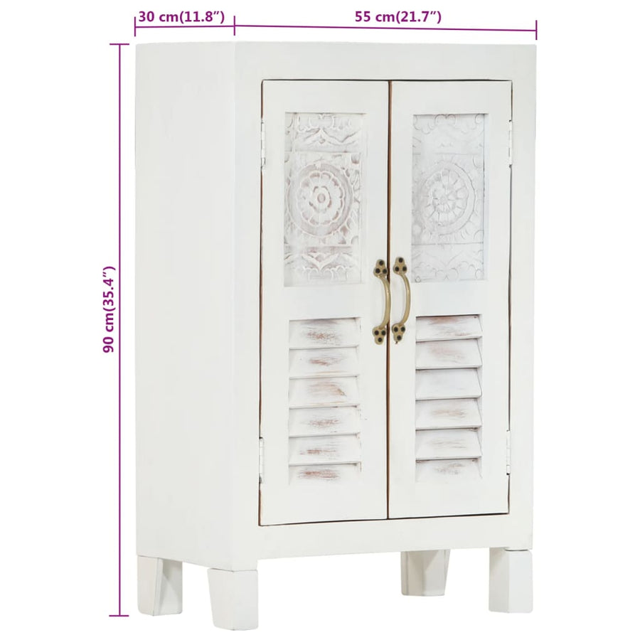 Dressoir 55x30x90 cm massief acaciahout