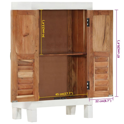 Dressoir 55x30x90 cm massief acaciahout