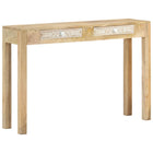 Wandtafel 110x30x75 cm massief mangohout