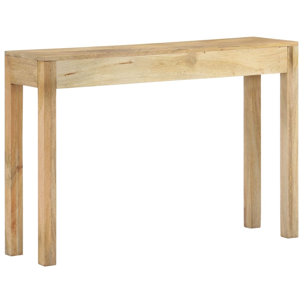 Wandtafel 110x30x75 cm massief gebleekt mangohout