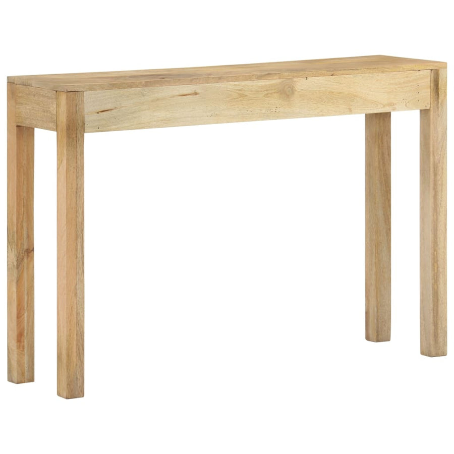 Wandtafel 110x30x75 cm massief gebleekt mangohout