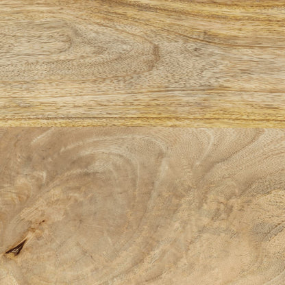 Wandtafel 110x30x75 cm massief gebleekt mangohout