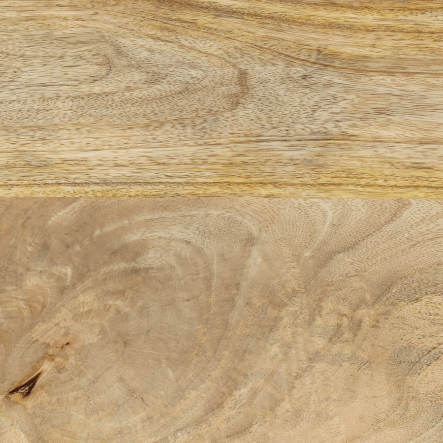 Wandtafel 110x30x75 cm massief gebleekt mangohout