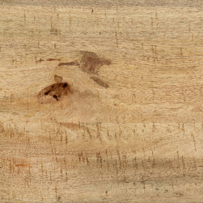 Wandtafel 110X30X75 Cm Massief Ruw Mangohout