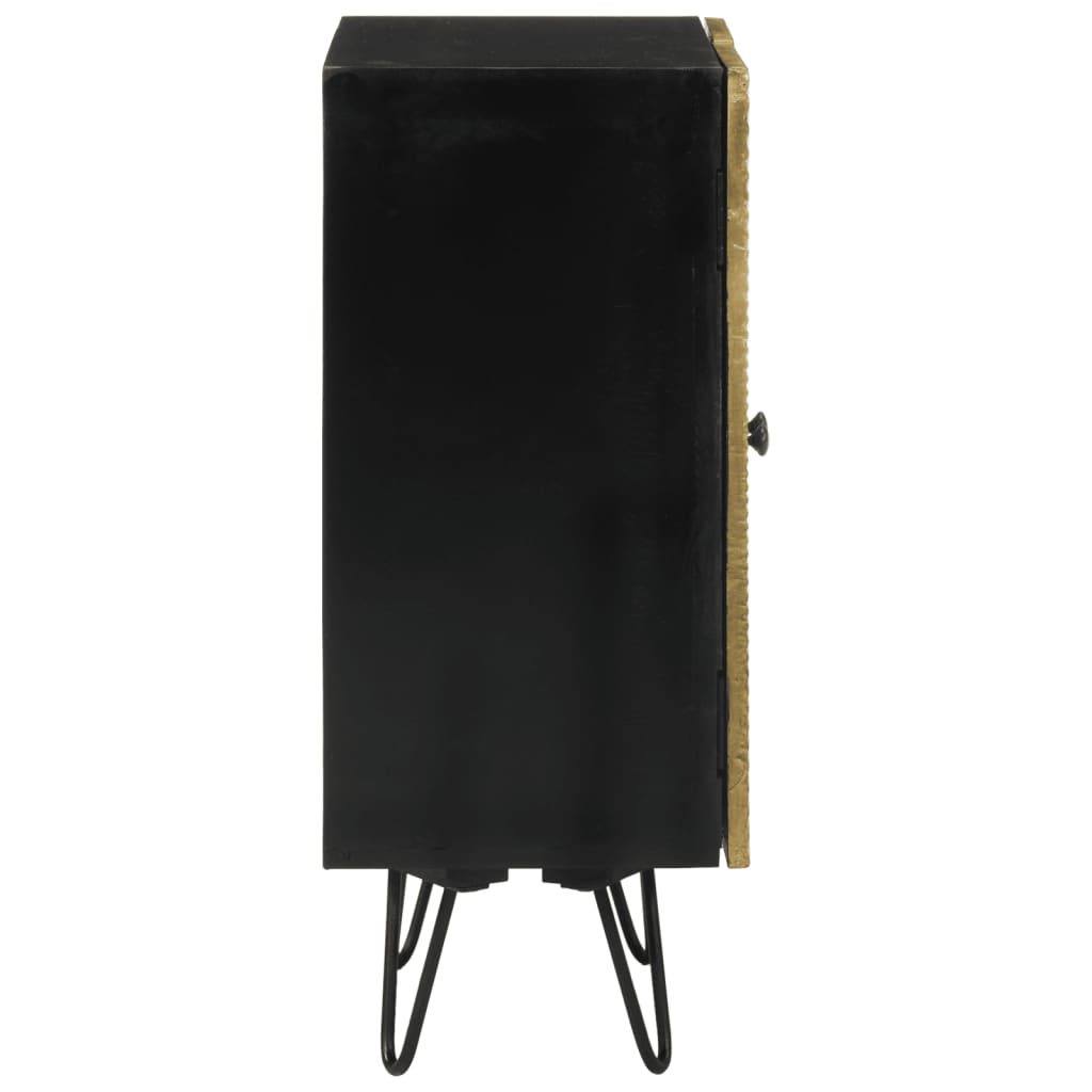 Dressoir 55X30X75 Cm Massief Mangohout