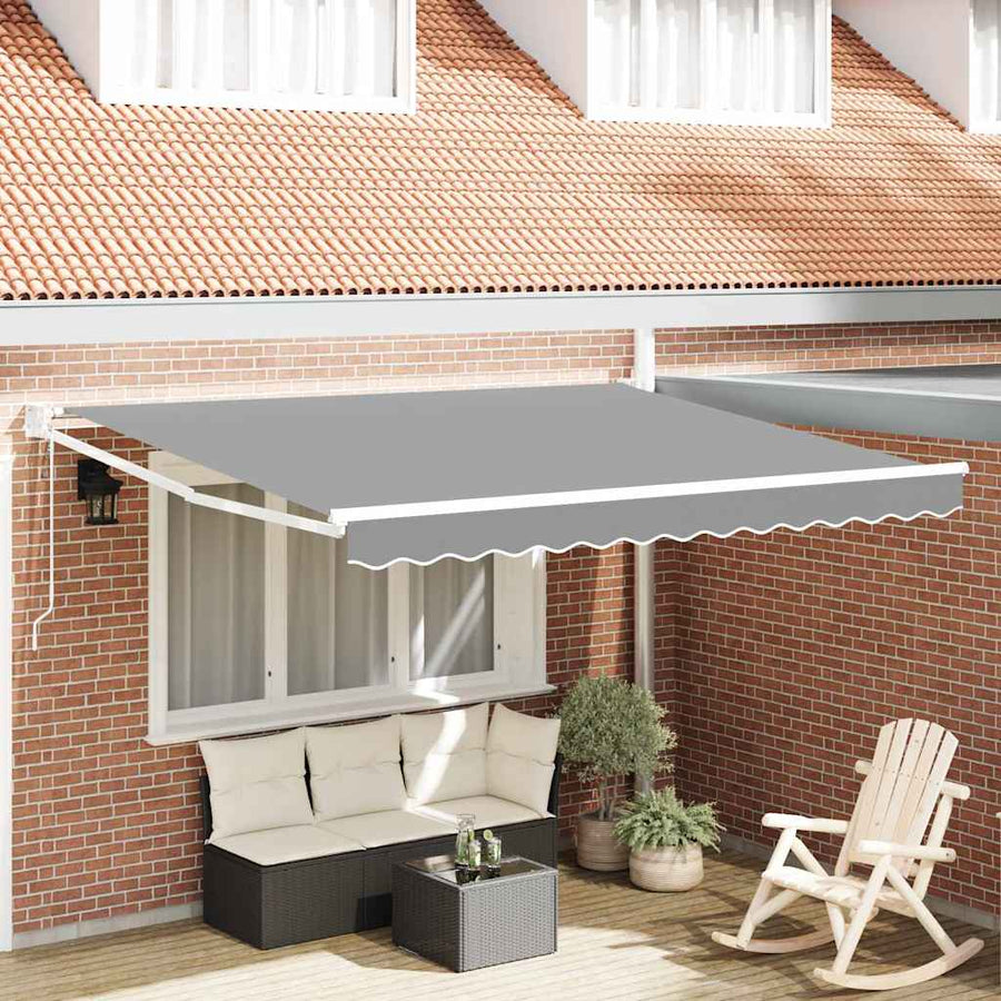 Markies Wit 3,5 x 2,5 m Metaal
