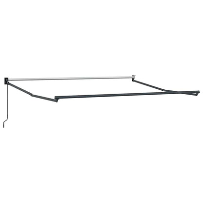 | Inklapbaar Zonnewering Frame | Antraciet 300 x 250 cm Aluminium