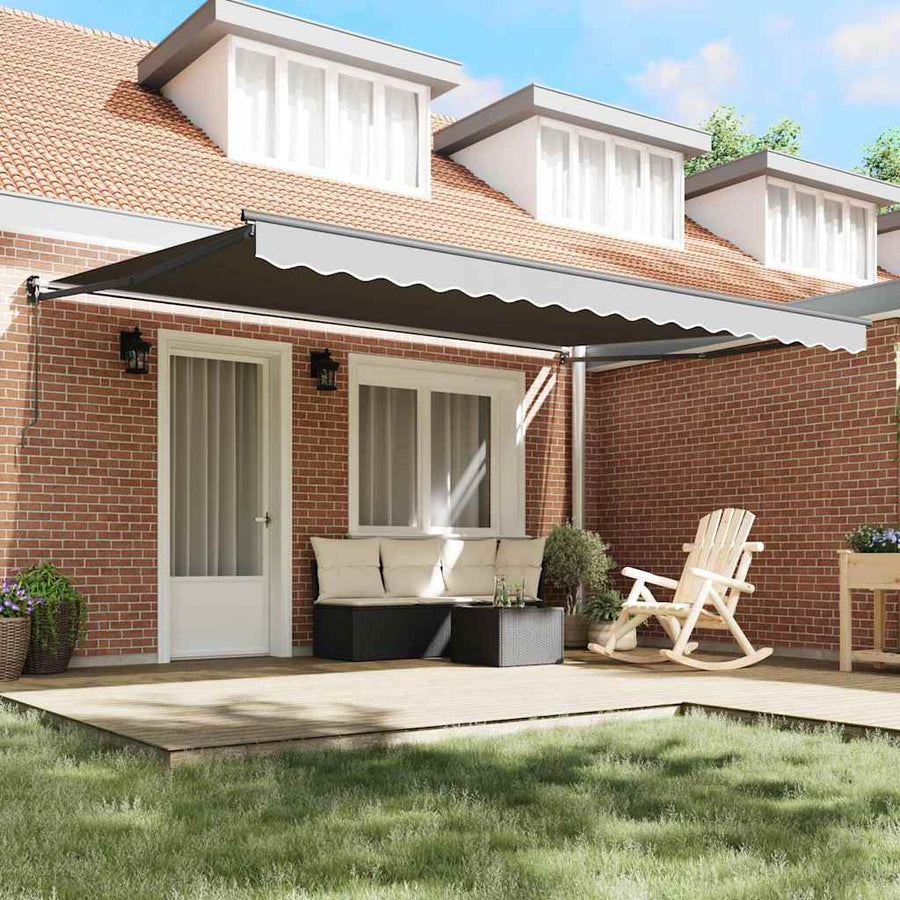 Markies Antraciet 4 ×3 m Metaal