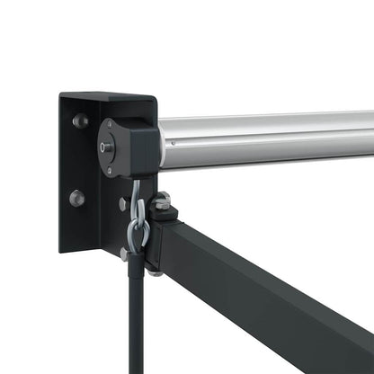 | Inklapbaar Zonnewering Frame | Antraciet 450 × 300 cm Aluminium
