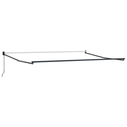 | Inklapbaar Zonnewering Frame | Antraciet 450 × 300 cm Aluminium
