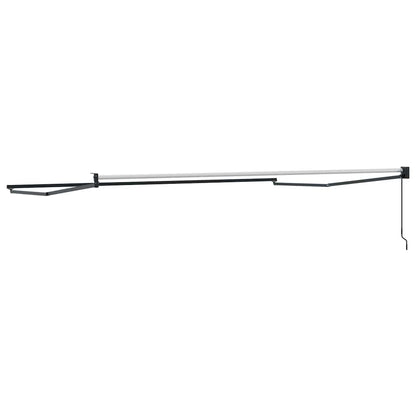 | Inklapbaar Zonnewering Frame | Antraciet 450 × 300 cm Aluminium