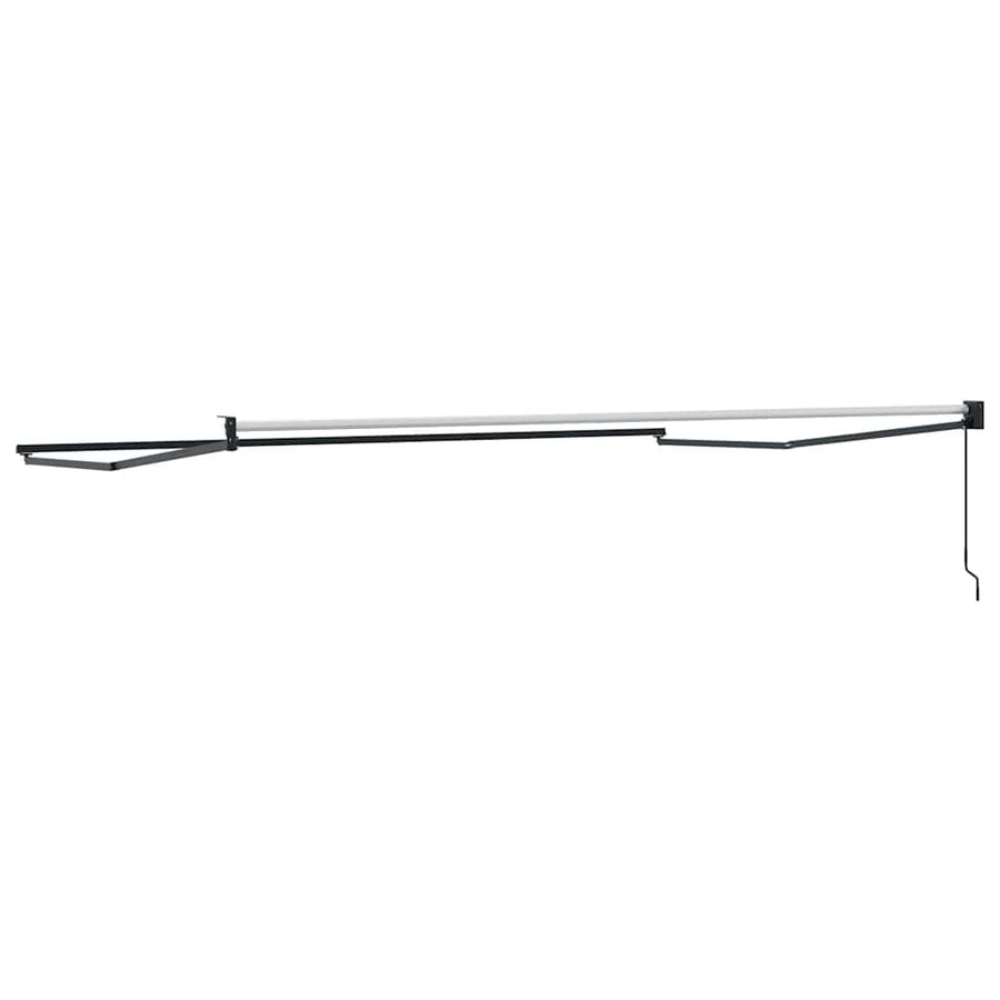 | Inklapbaar Zonnewering Frame | Antraciet 450 × 300 cm Aluminium