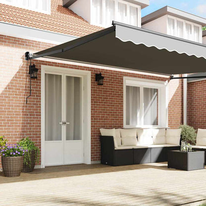 Markies Antraciet 4,5 × 3 m Metaal