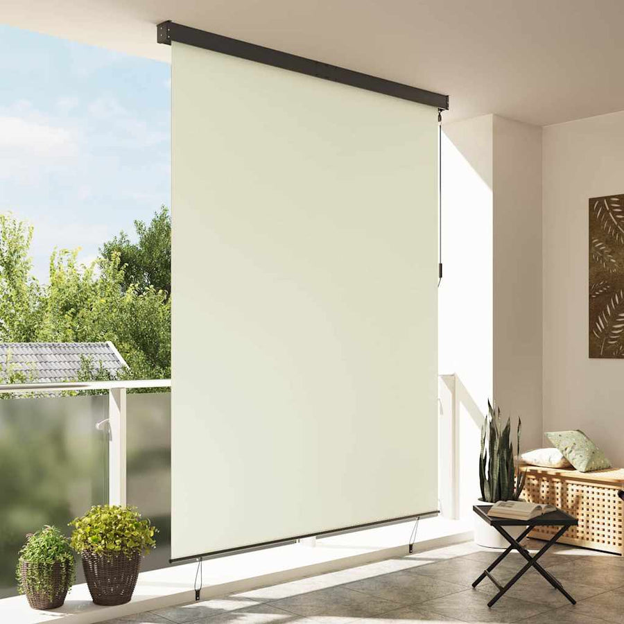 Buiten Rolgordijn Gestreept Verstelbaar Stof 220 x 250 cm