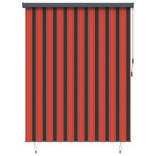 Rolgordijn Oranje en Bruin 200 x 250 cm Stof en Aluminium