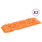 Gripplaten 2 st 107x31x7 cm nylon oranje