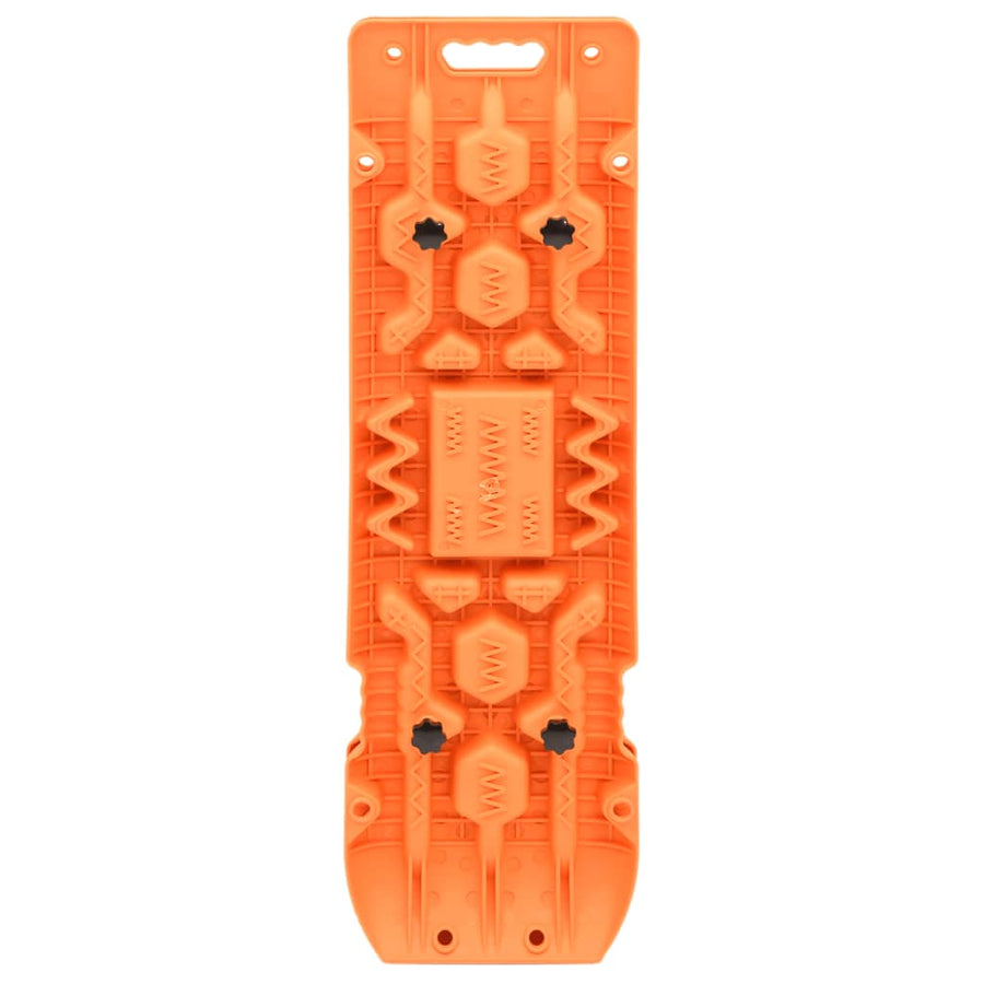 Gripplaten 2 st 107x31x7 cm nylon oranje