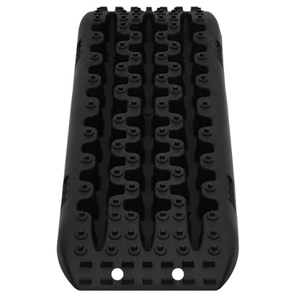 Gripplaten 2 St 106X30,5X7 Cm Nylon Zwart