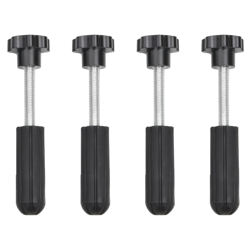 Gripplaten 2 St 106X30,5X7 Cm Nylon Zwart