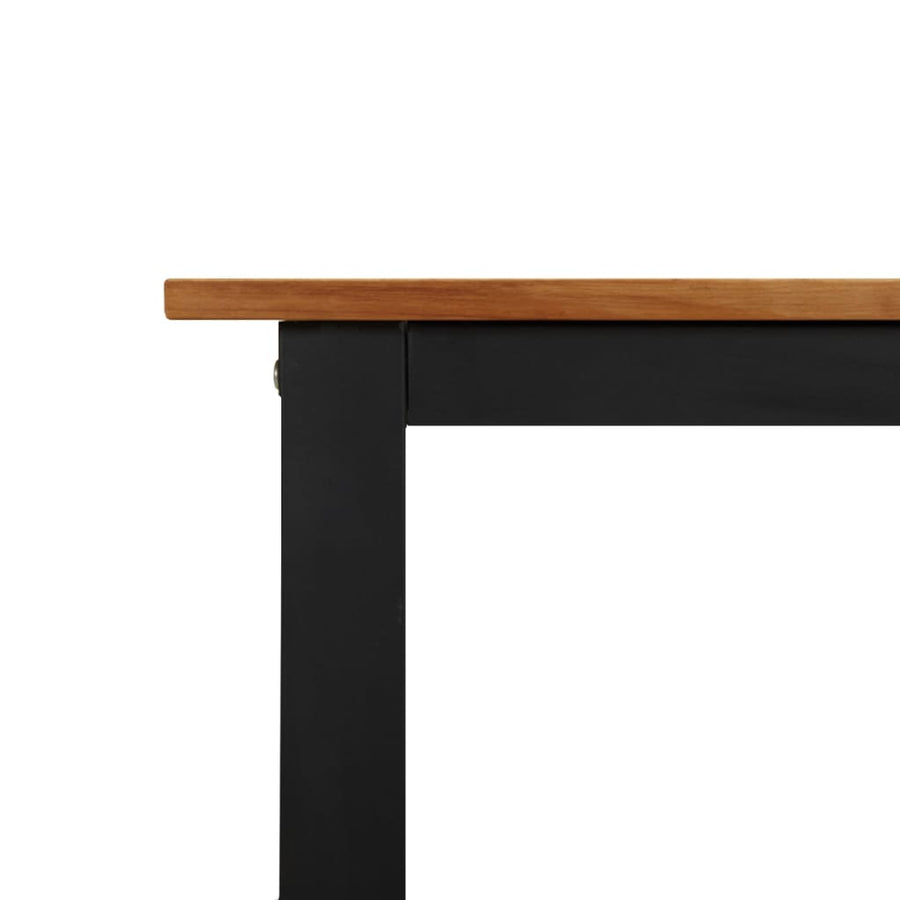 Tuintafel Met U-Vormige Poten Massief Acaciahout 180 x 90 x 75 cm