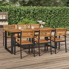 Tuintafel 200x90x75 cm massief acaciahout