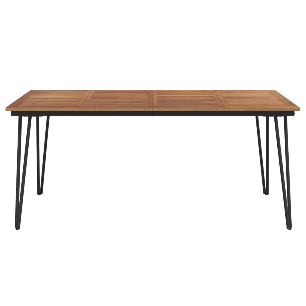 Tuintafel Met Haarspeldpoten 180X90X75 Cm Massief Acaciahout