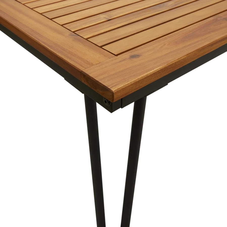 Tuintafel Met Haarspeldpoten 180X90X75 Cm Massief Acaciahout