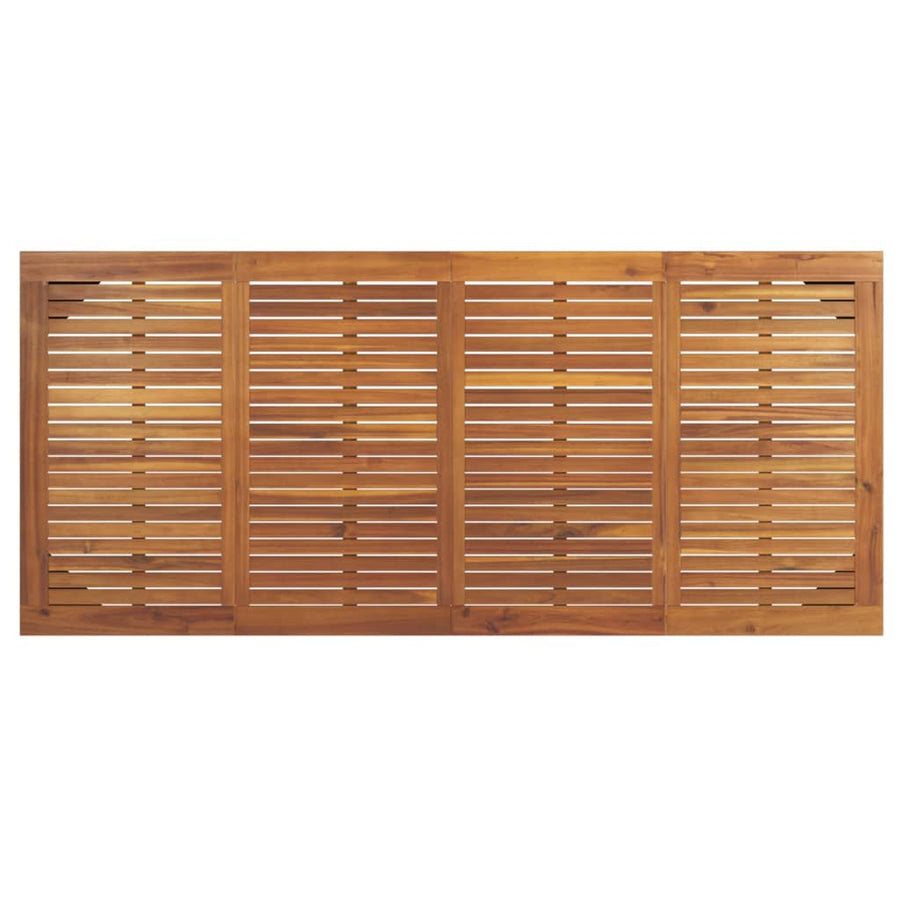 Tuintafel Met Haarspeldpoten Massief Acaciahout 200 x 90 x 75 cm